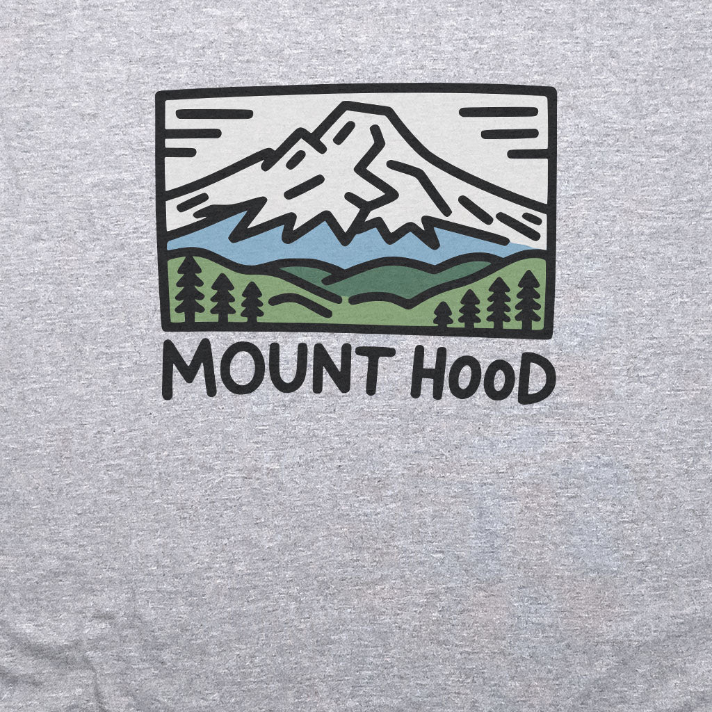 Mount Hood T-Shirt Adventure and Outdoors Themed T-Shirt