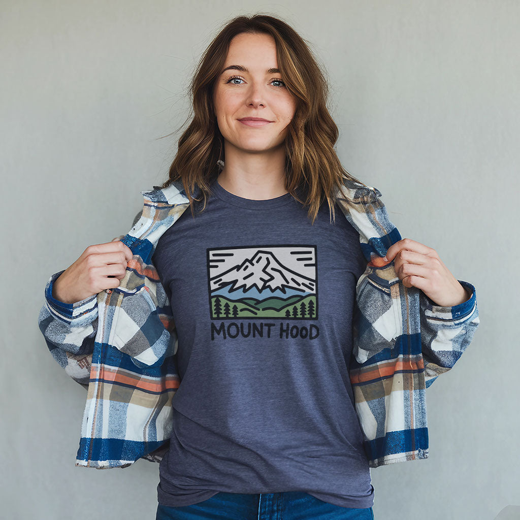 Mount Hood T-Shirt Adventure and Outdoors Themed T-Shirt