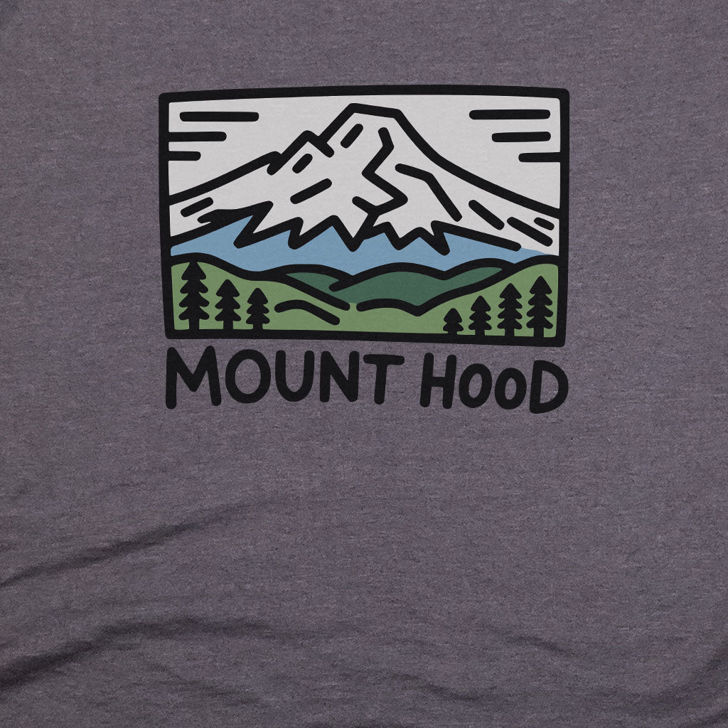 Mount Hood T-Shirt Adventure and Outdoors Themed T-Shirt