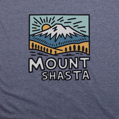 Mount Shasta T-Shirt Adventure and Outdoors Themed T-Shirt