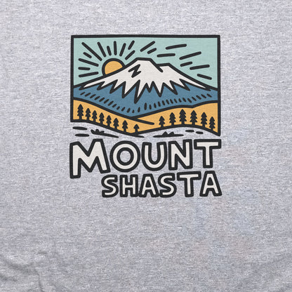 Mount Shasta T-Shirt Adventure and Outdoors Themed T-Shirt