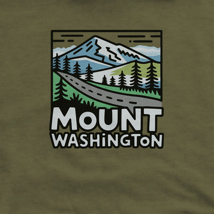 Mount Washington Hoodie Adventure and Outdoors Themed Hoodie