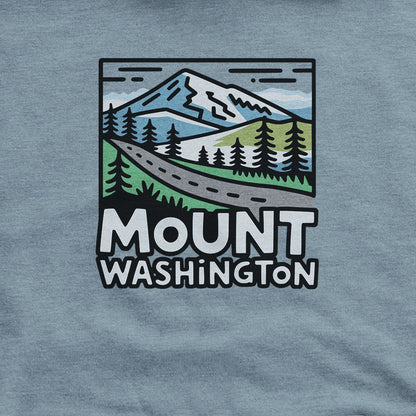 Mount Washington Hoodie Adventure and Outdoors Themed Hoodie