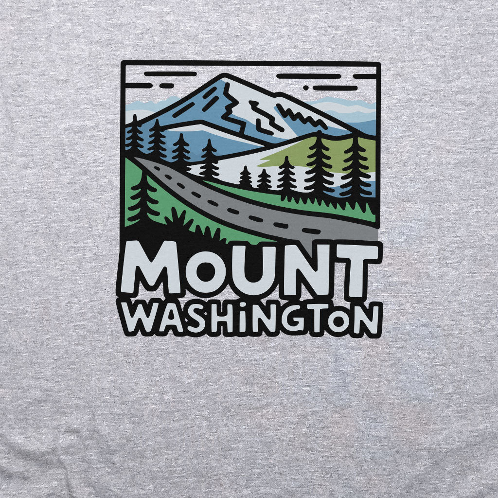 Mount Washington Crewneck Sweatshirt Adventure and Outdoors Themed Sweatshirt