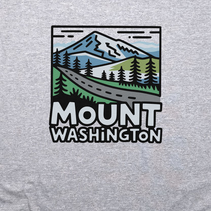 Mount Washington Crewneck Sweatshirt Adventure and Outdoors Themed Sweatshirt