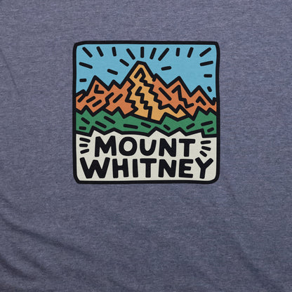 Mount Whitney T-Shirt Adventure and Outdoors Themed T-Shirt