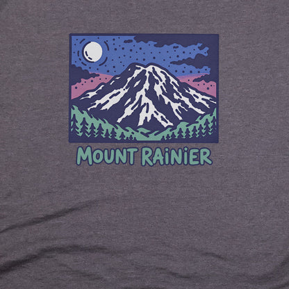 Mount Rainier at Night T-Shirt