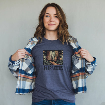 Muir Woods National Monument T-Shirt Adventure and Outdoors Themed T-Shirt