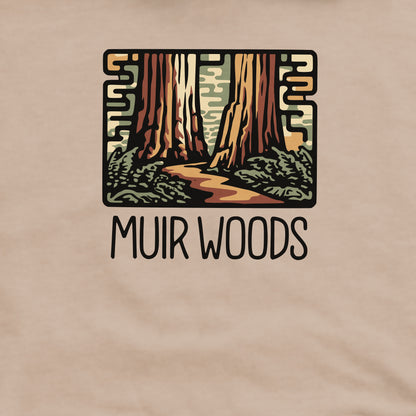 Muir Woods National Monument Crewneck Sweatshirt Adventure and Outdoors Themed Sweatshirt