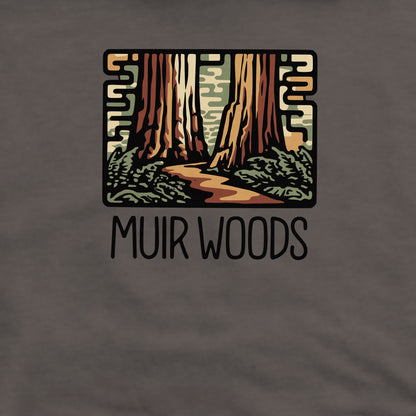 Muir Woods National Monument Crewneck Sweatshirt Adventure and Outdoors Themed Sweatshirt