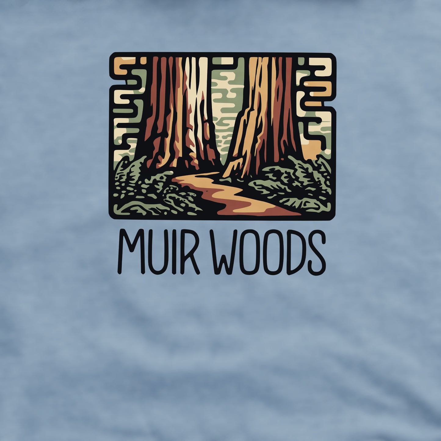 Muir Woods National Monument Crewneck Sweatshirt Adventure and Outdoors Themed Sweatshirt