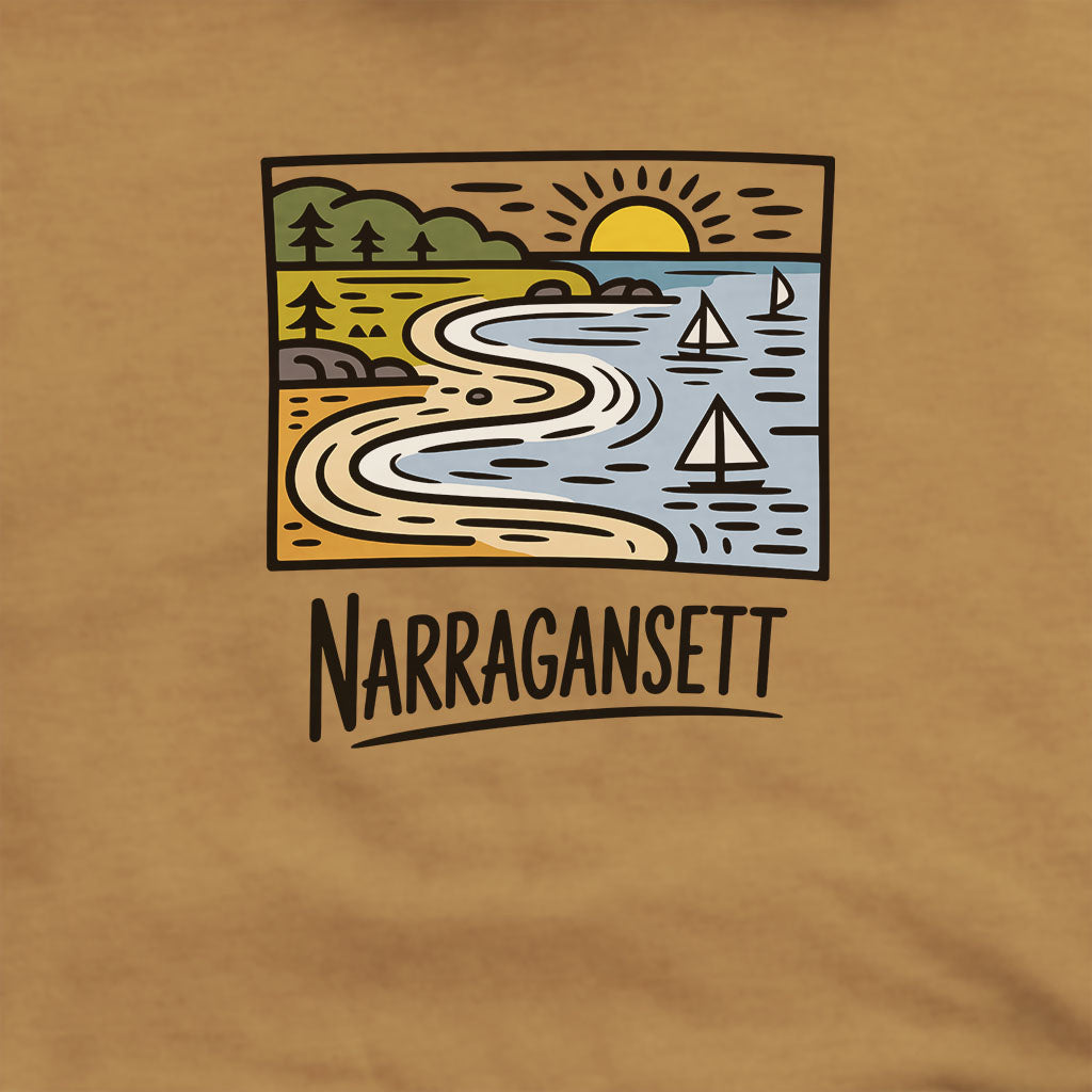 Narragansett Bay Hoodie Adventure and Outdoors Themed Hoodie