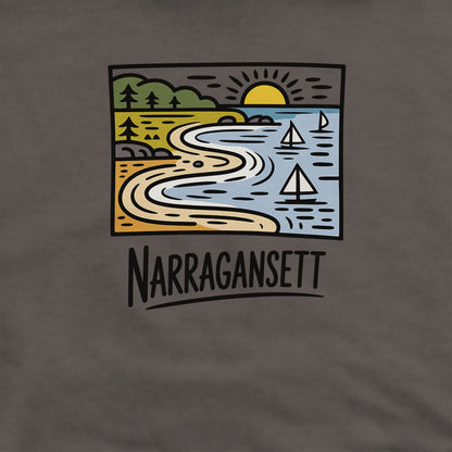 Narragansett Bay Hoodie Adventure and Outdoors Themed Hoodie