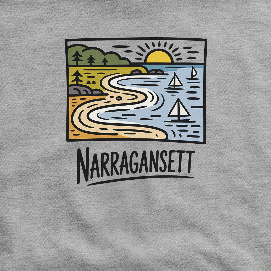 Narragansett Bay Hoodie Adventure and Outdoors Themed Hoodie