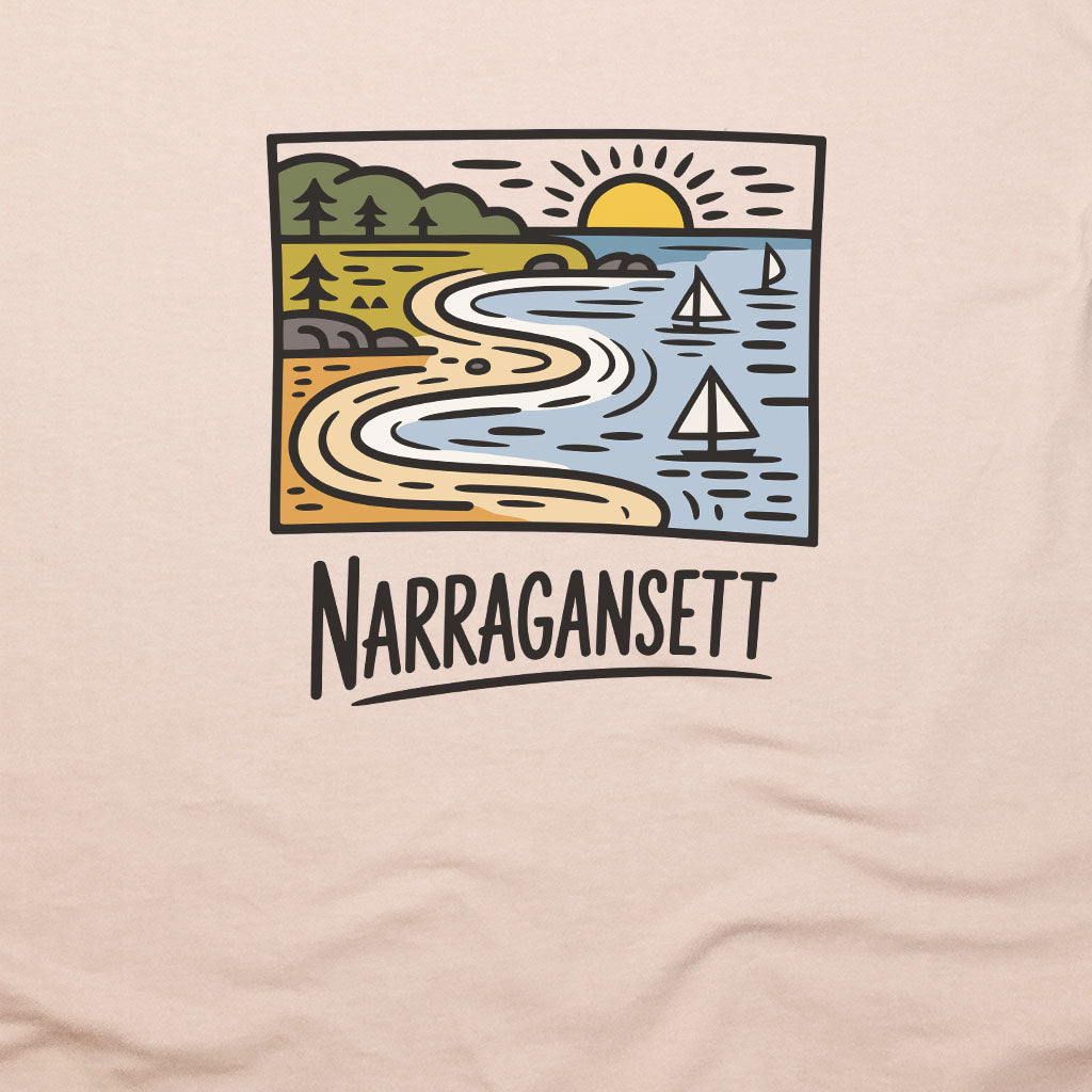Narragansett Bay T-Shirt Adventure and Outdoors Themed T-Shirt
