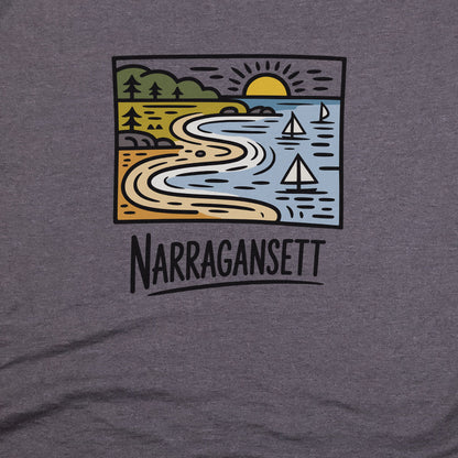 Narragansett Bay T-Shirt Adventure and Outdoors Themed T-Shirt