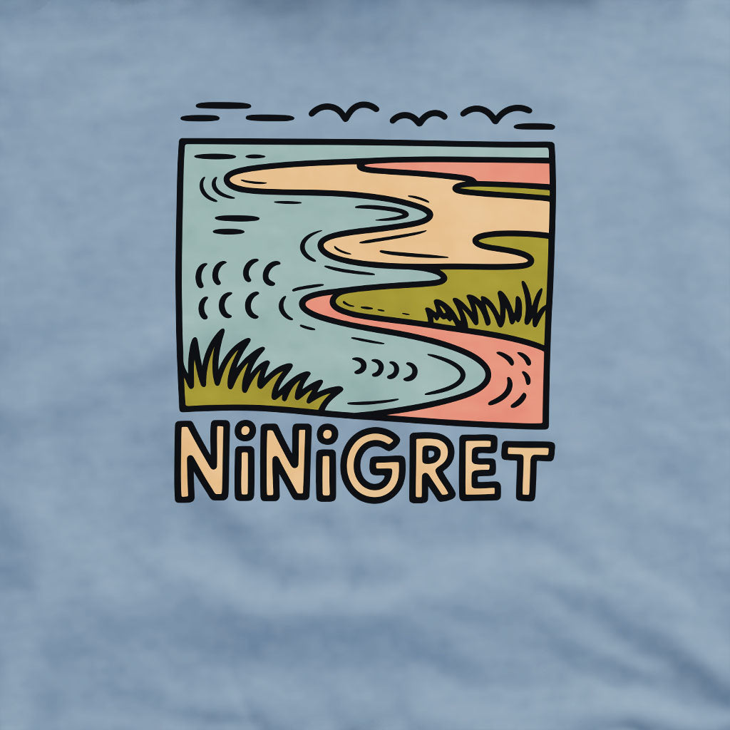 Ninigret National Wildlife Refuge Crewneck Sweatshirt Adventure and Outdoors Themed Sweatshirt