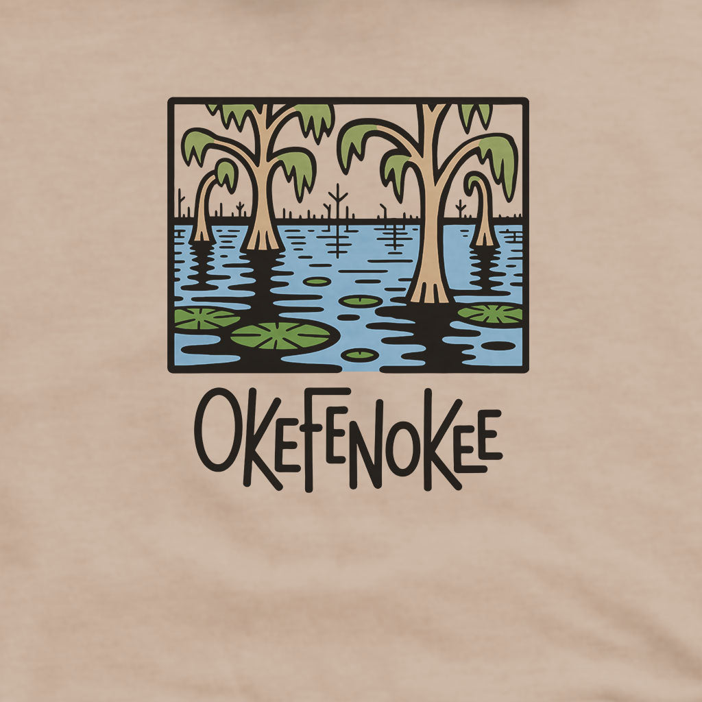 Okefenokee National Wildlife Refuge Hoodie Adventure and Outdoors Themed Hoodie