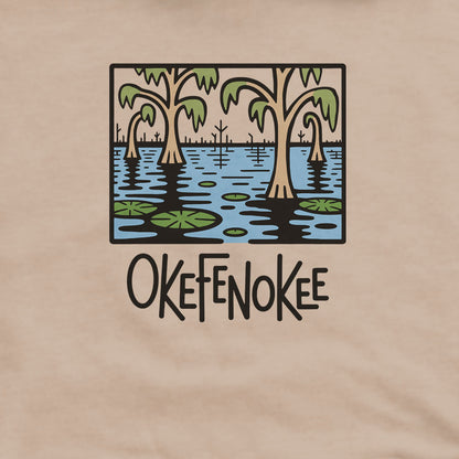 Okefenokee National Wildlife Refuge Hoodie Adventure and Outdoors Themed Hoodie