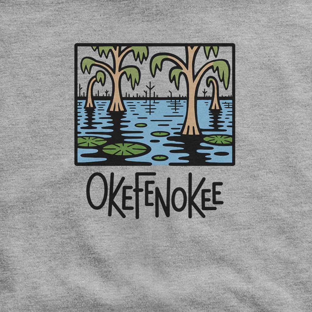 Okefenokee National Wildlife Refuge Hoodie Adventure and Outdoors Themed Hoodie