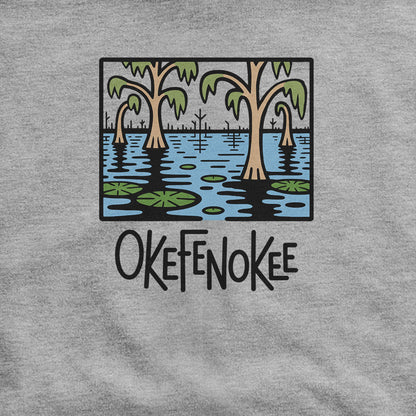 Okefenokee National Wildlife Refuge Hoodie Adventure and Outdoors Themed Hoodie