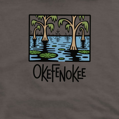 Okefenokee National Wildlife Refuge Crewneck Sweatshirt Adventure and Outdoors Themed Sweatshirt