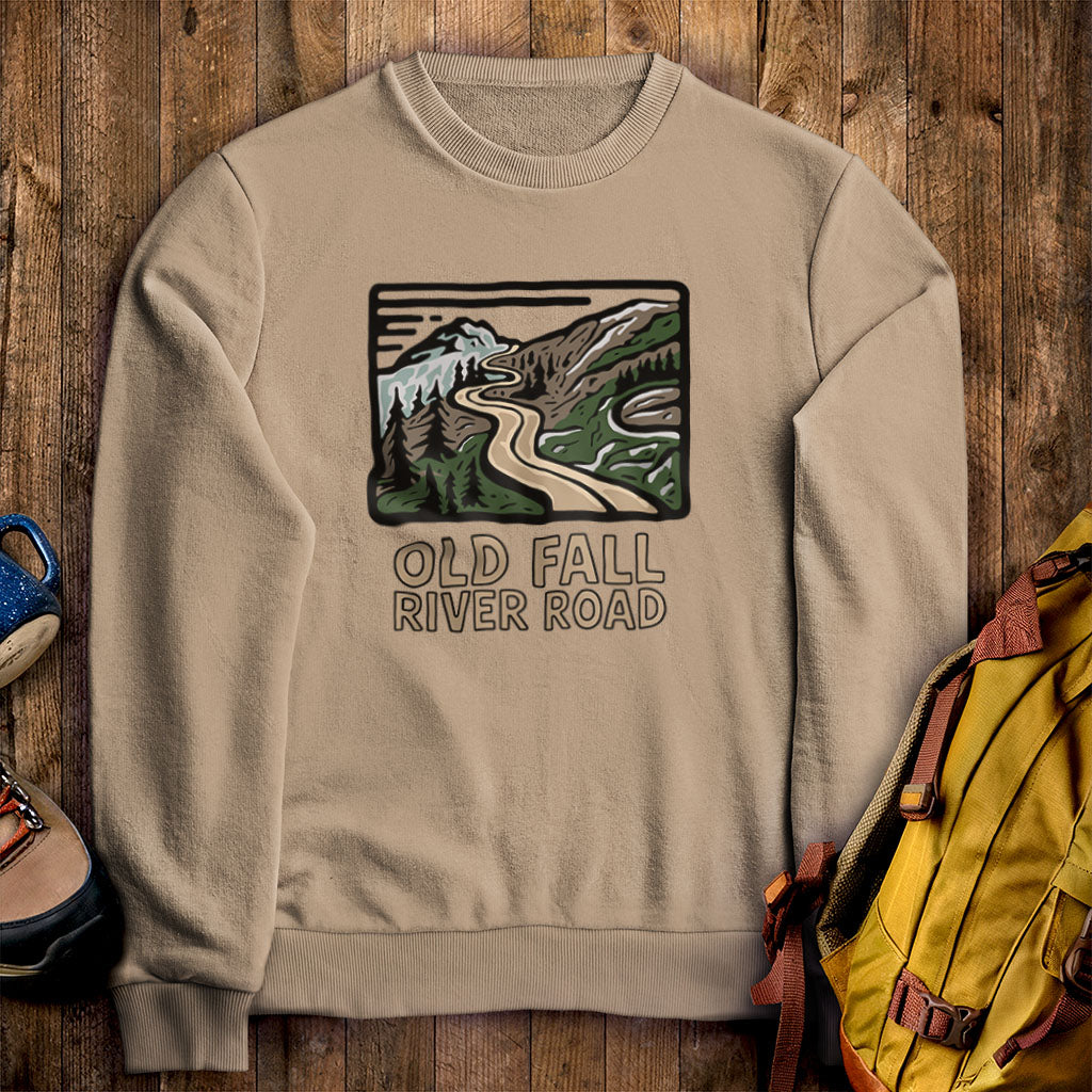 Old Fall River Road Crewneck Sweatshirt