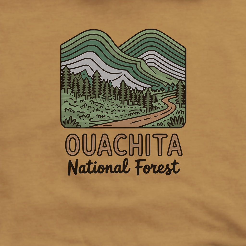 Ouachita National Forest Hoodie Adventure and Outdoors Themed Hoodie