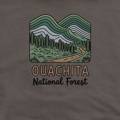 Ouachita National Forest Hoodie Adventure and Outdoors Themed Hoodie