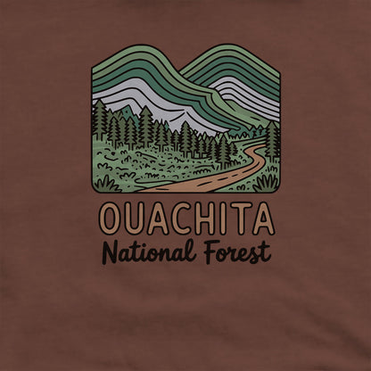 Ouachita National Forest Hoodie Adventure and Outdoors Themed Hoodie