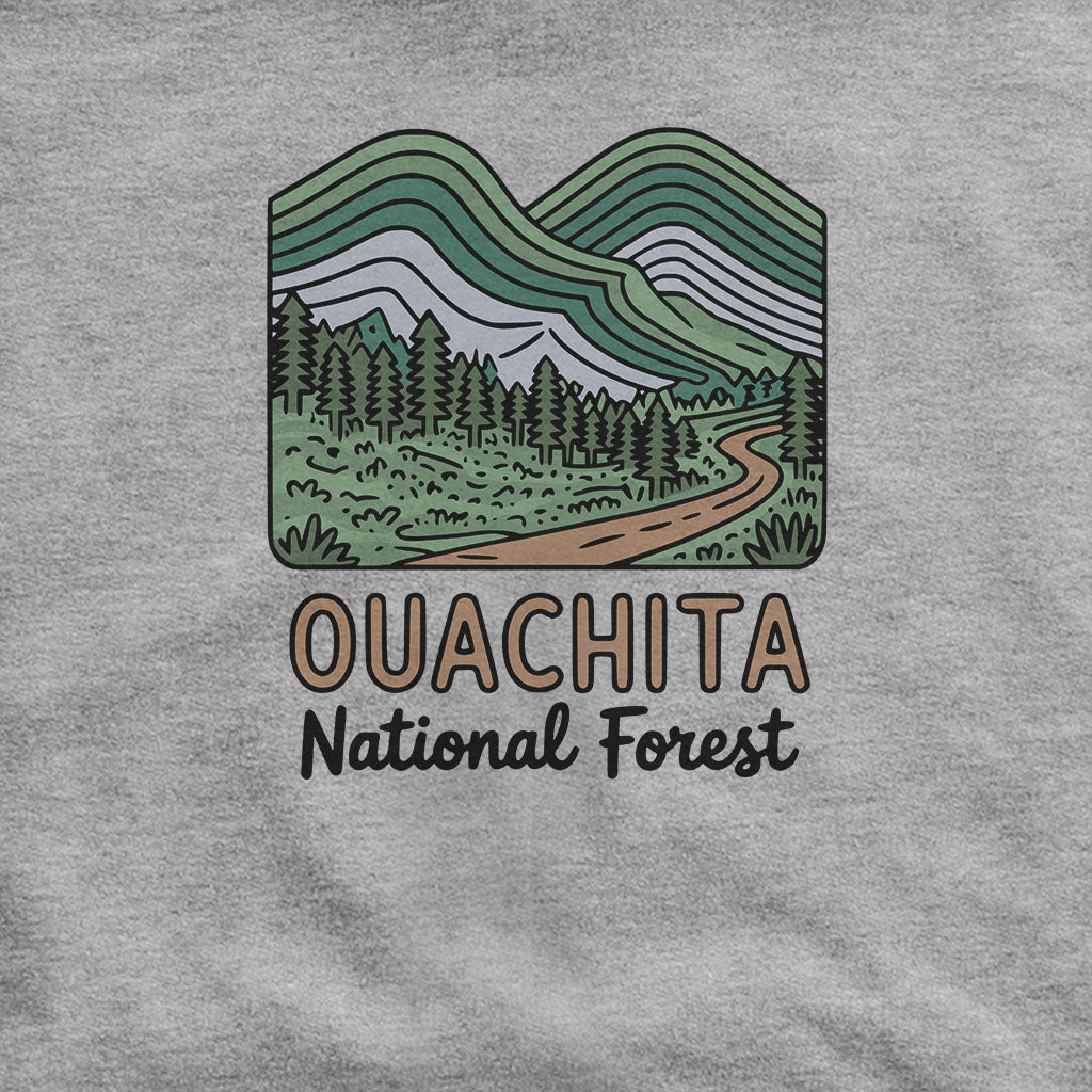 Ouachita National Forest Hoodie Adventure and Outdoors Themed Hoodie