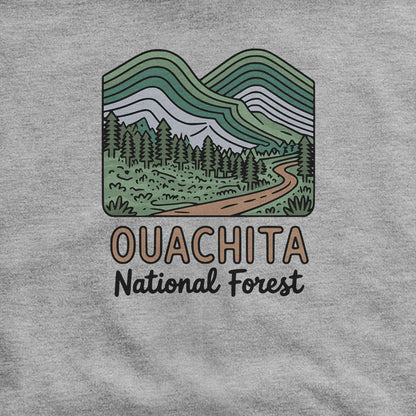 Ouachita National Forest Hoodie Adventure and Outdoors Themed Hoodie