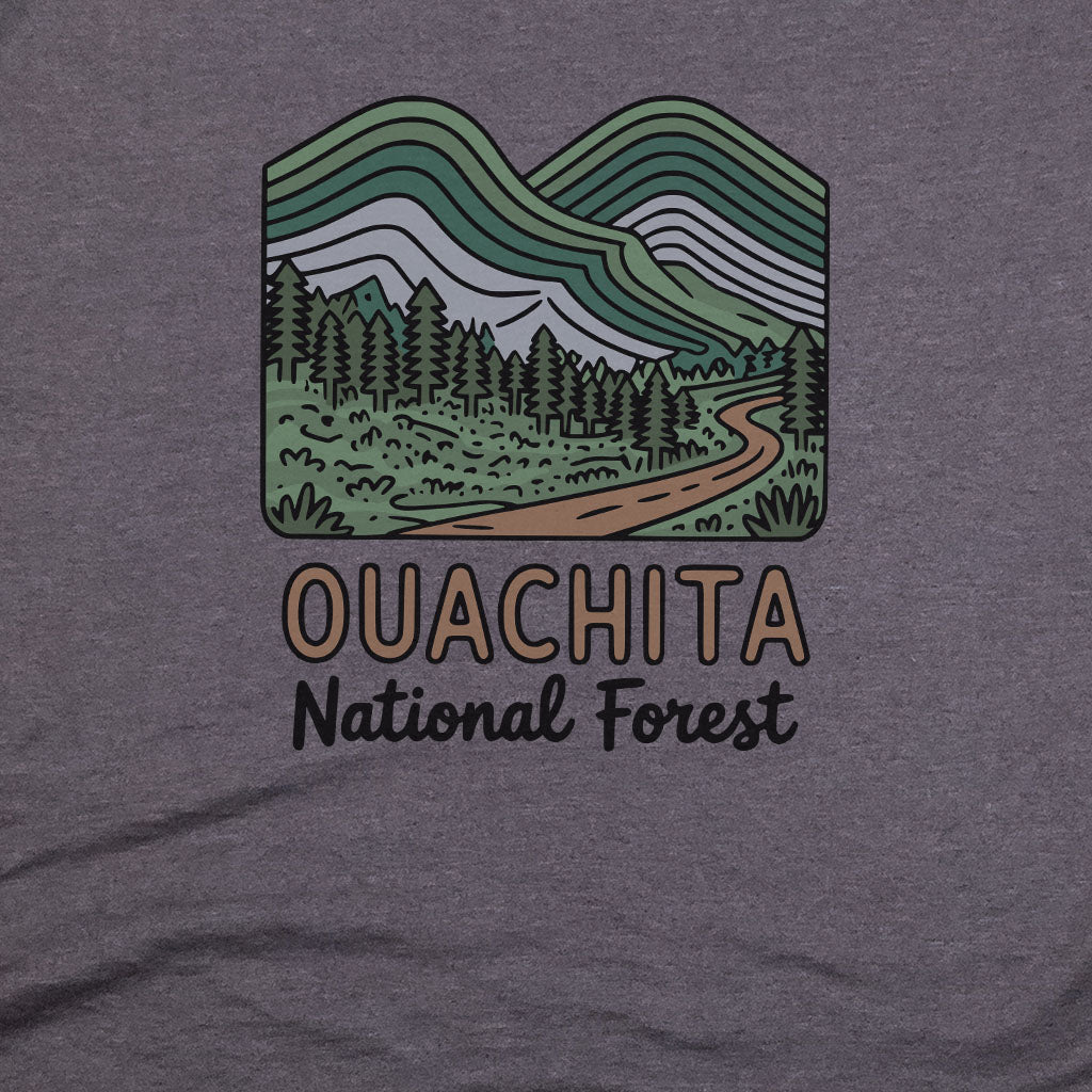 Ouachita National Forest T-Shirt Adventure and Outdoors Themed T-Shirt