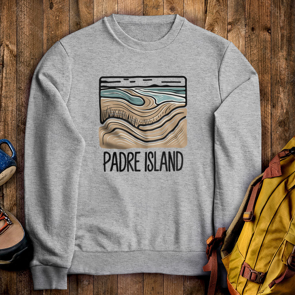 Padre Island National Seashore Crewneck Sweatshirt