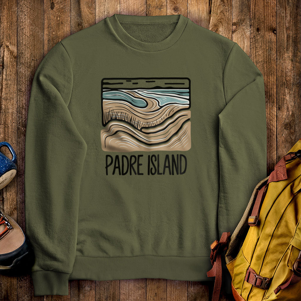 Padre Island National Seashore Crewneck Sweatshirt