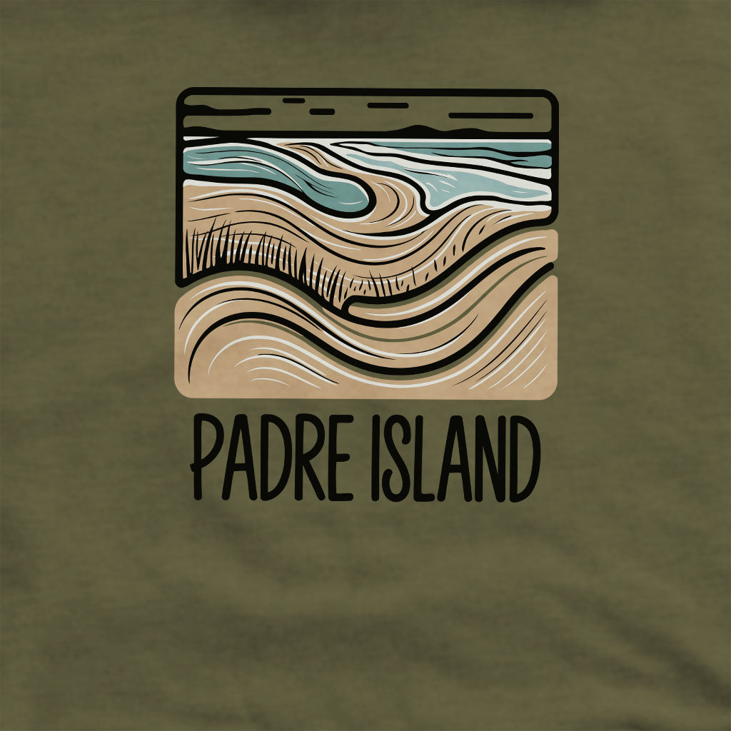 Padre Island National Seashore Crewneck Sweatshirt