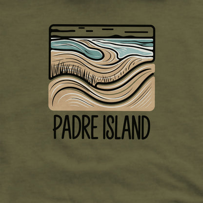 Padre Island National Seashore Crewneck Sweatshirt