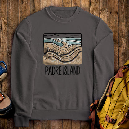 Padre Island National Seashore Crewneck Sweatshirt