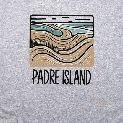Padre Island National Seashore Crewneck Sweatshirt