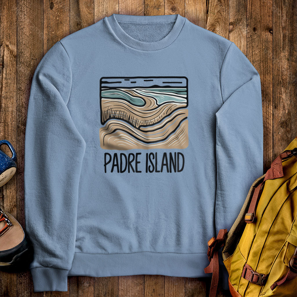 Padre Island National Seashore Crewneck Sweatshirt