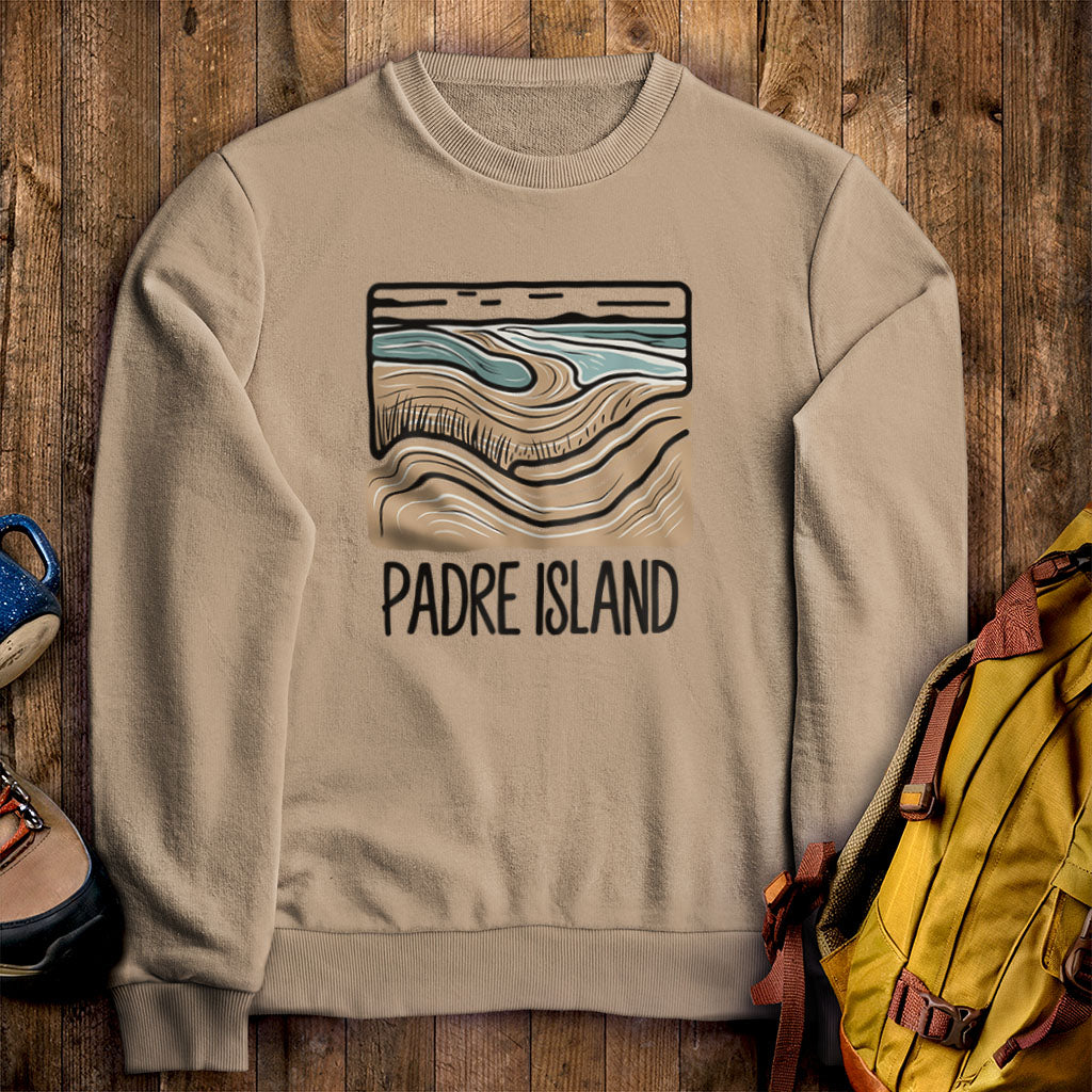 Padre Island National Seashore Crewneck Sweatshirt