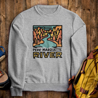 Pere Marquette River Crewneck Sweatshirt