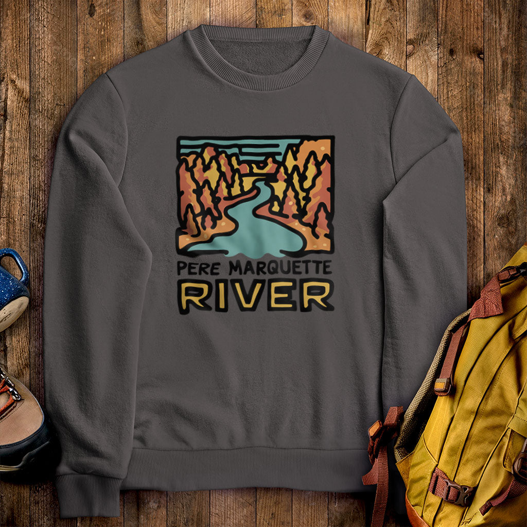 Pere Marquette River Crewneck Sweatshirt
