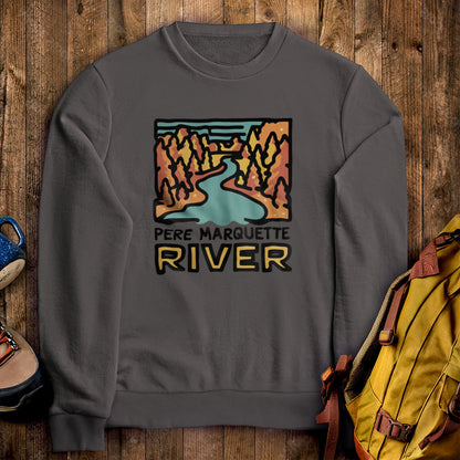Pere Marquette River Crewneck Sweatshirt