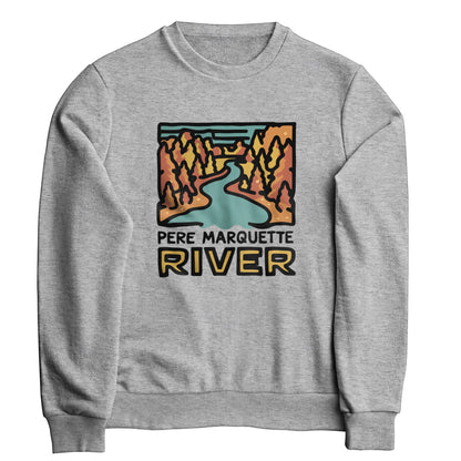 Pere Marquette River Crewneck Sweatshirt