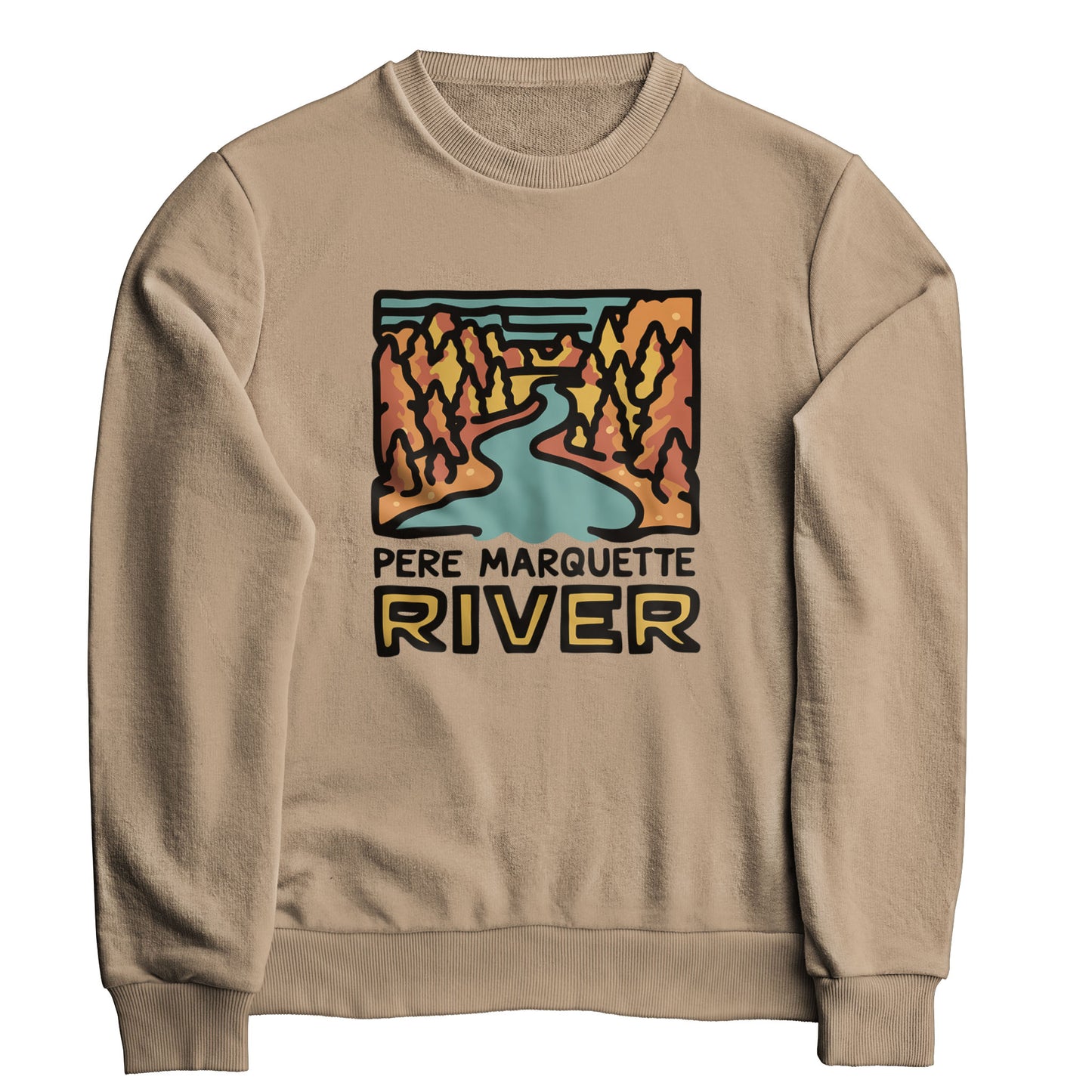 Pere Marquette River Crewneck Sweatshirt