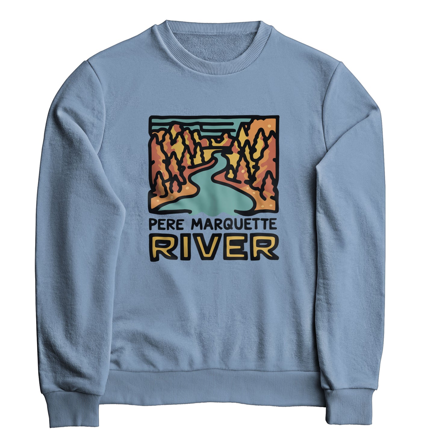 Pere Marquette River Crewneck Sweatshirt