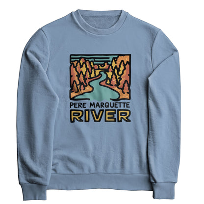 Pere Marquette River Crewneck Sweatshirt