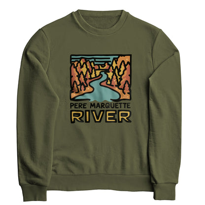 Pere Marquette River Crewneck Sweatshirt