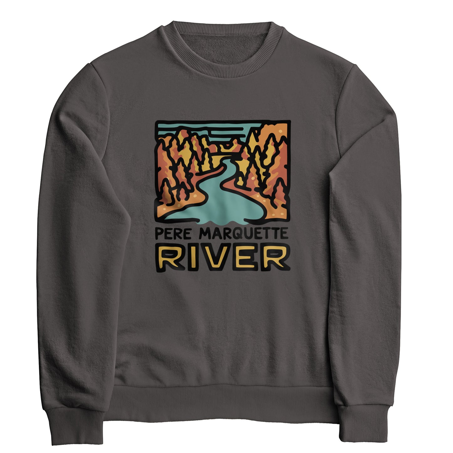 Pere Marquette River Crewneck Sweatshirt